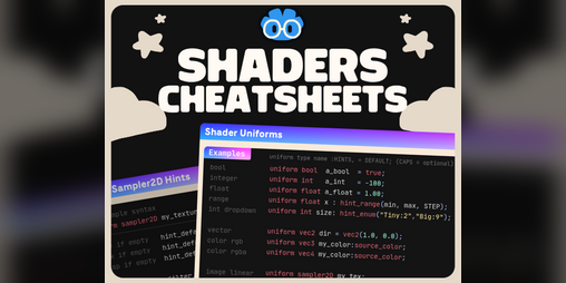 Cover image for Godot Cheatsheets: Shaders