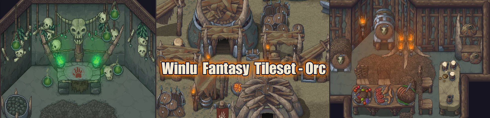 Winlu Fantasy Tileset - Orc