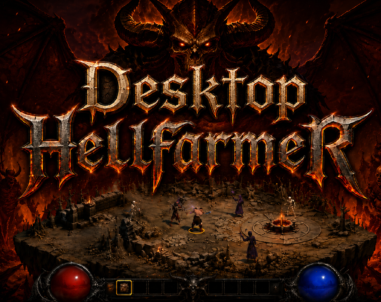 Cover image for Desktop Hellfarmer (Alpha)