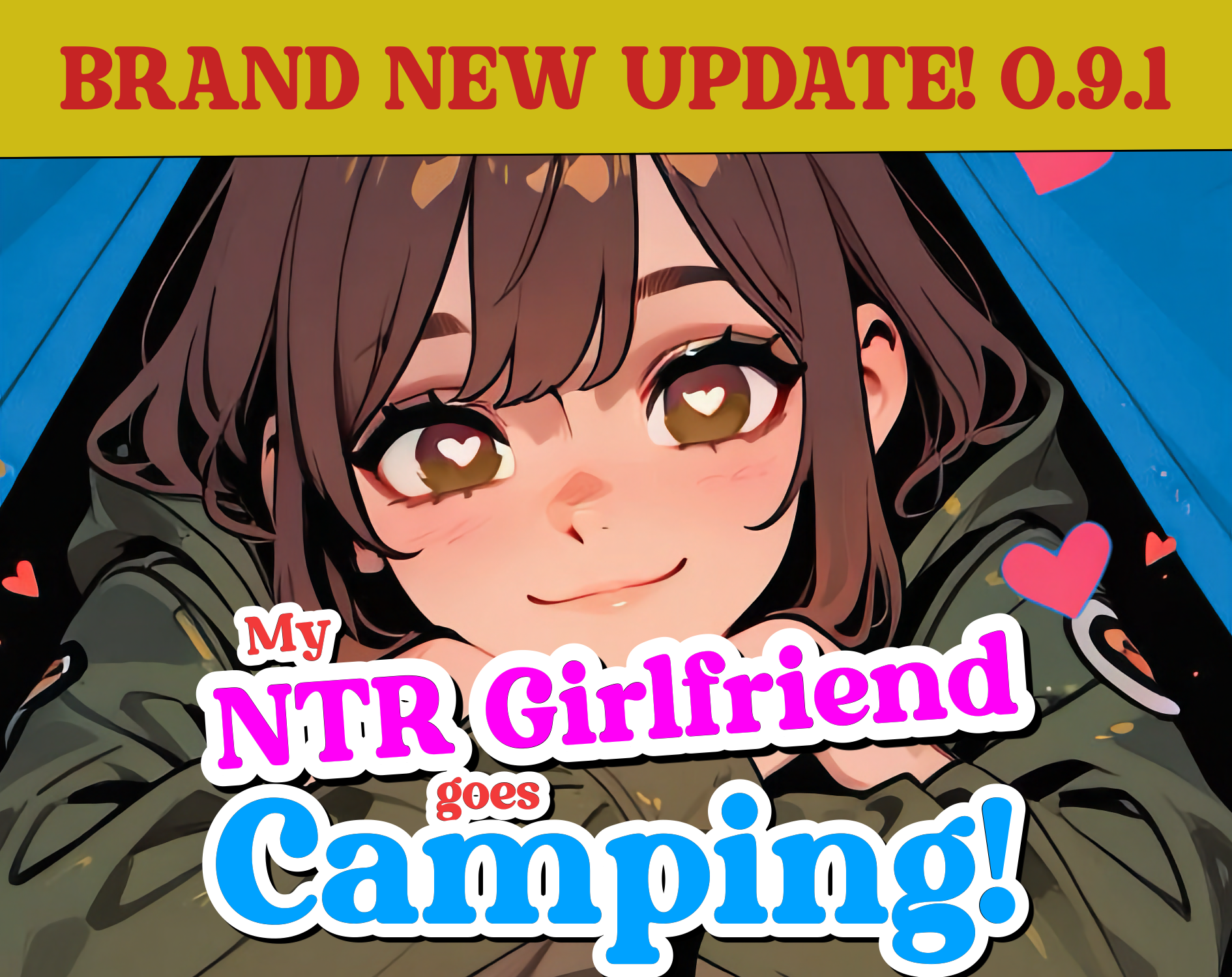 Cover image for My NTR Girlfriend Goes Camping!