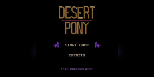 Cover image for Desert Pony (HTML version)