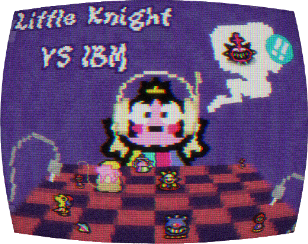 Cover image for Little Knight VS IBM (working title)