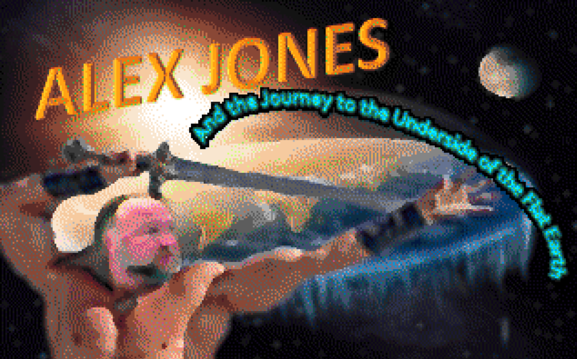 Cover image for The Land of Yule: Alex Jones and the Journey to the Underside of the Flat Earth