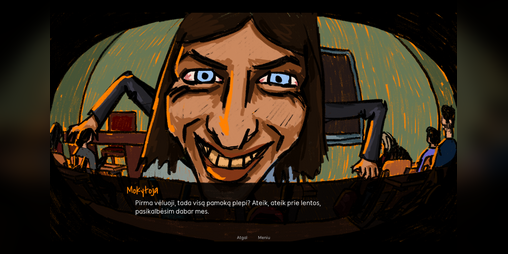 Cover image for Prieš klasę // In Front Of The Class