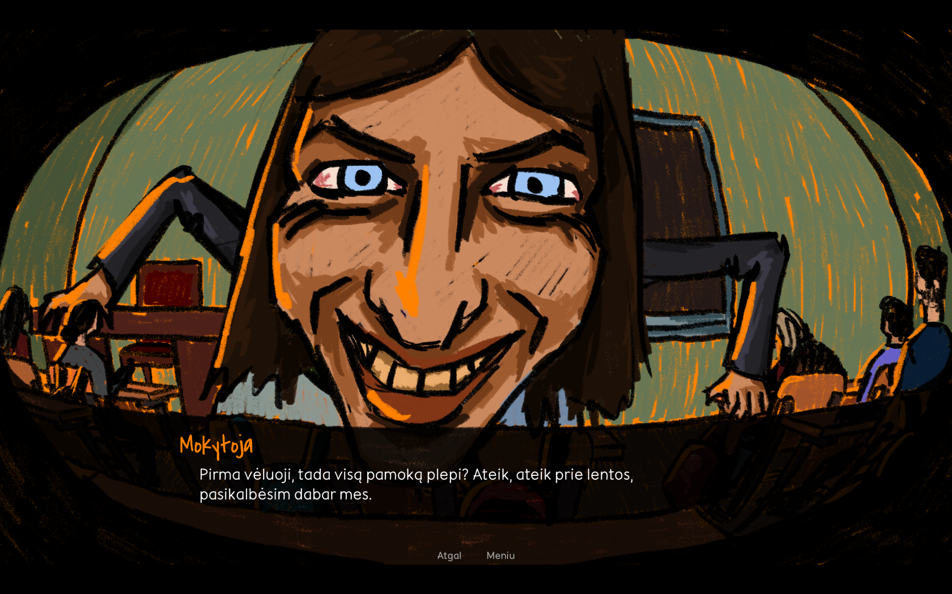 Cover image for Prieš klasę // In Front Of The Class