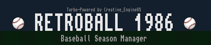 RetroBall 1986 - Baseball Season Manager