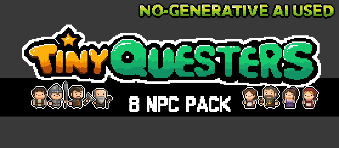 TINY QUESTERS — 8 NPC PACK