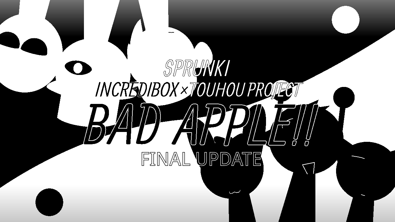Sprunki bad apple cover