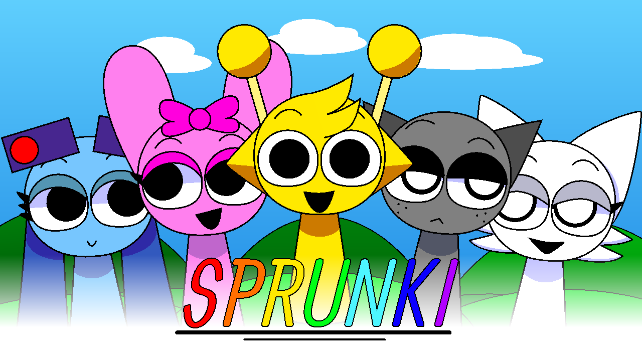 Sprunki But with better art style cover