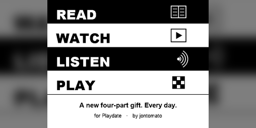 Cover image for Read Watch Listen Play