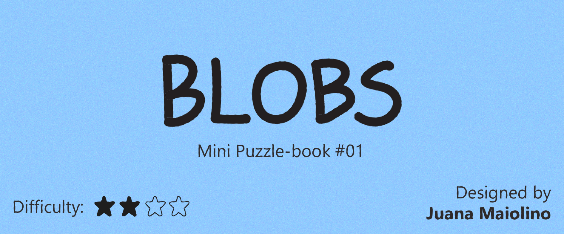 Blobs - Mini Puzzle-book #1