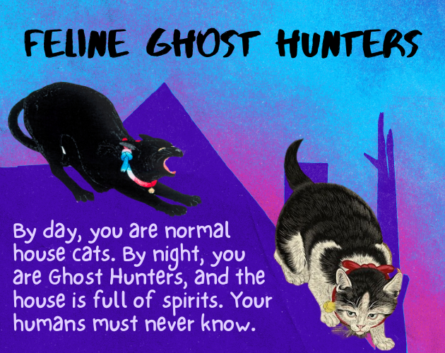 Cover image for Feline Ghost Hunters