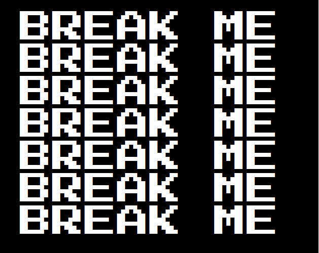 Cover image for TEXT BREAKER