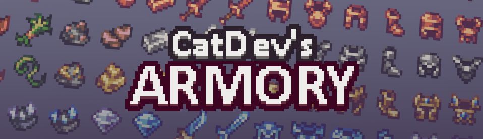 CatDev's Armory - 16x16 Icon Pack