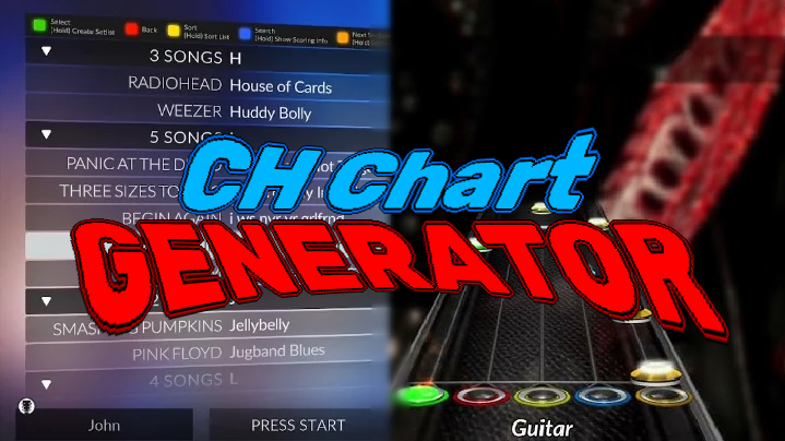 Cover image for Clone Hero Chart Generator