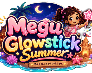 Megu's Glowing Beach [Free] [Adventure] [Windows]