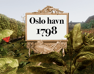 Oslo havn 1798 / The Port of Oslo 1798 - Weather and vegetation edition