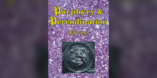 Cover image for Porphyry & Perendination: Errata