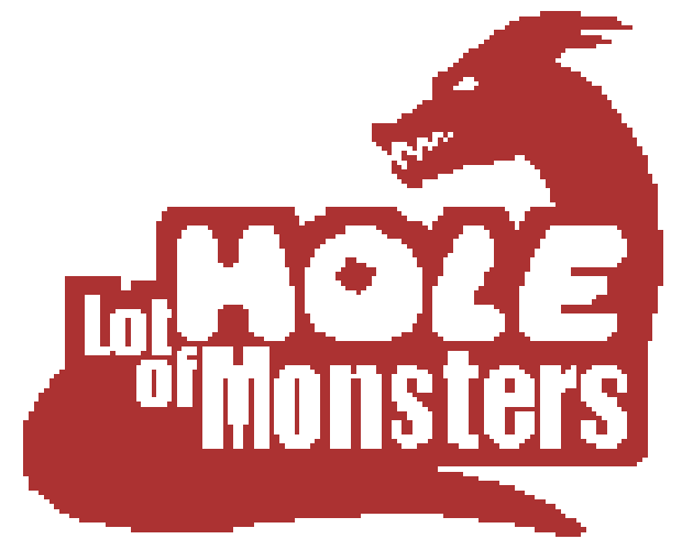 Cover image for Hole lot of monsters