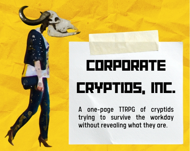 Cover image for Corporate Cryptids, Inc.