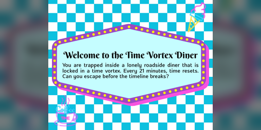 Cover image for Welcome to the Time Vortex Diner