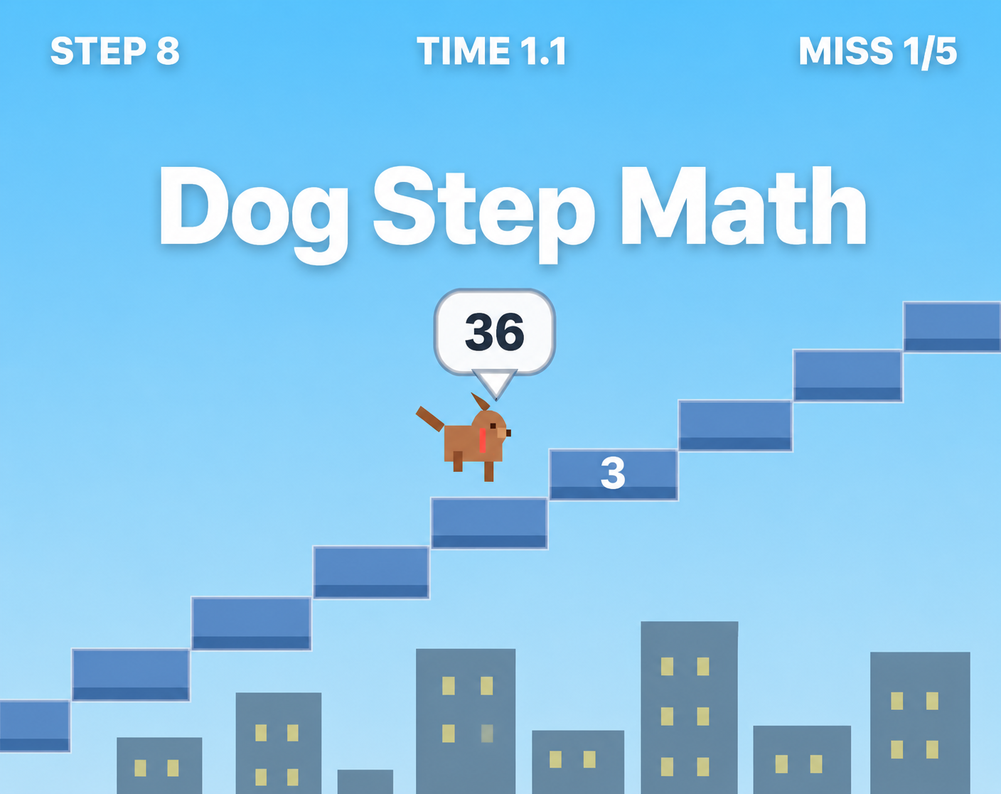 Cover image for Dog Step Math - わんこ、足し算だ