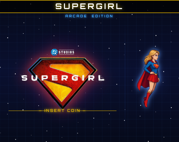 Cover image for SUPERGIRL Retro Game