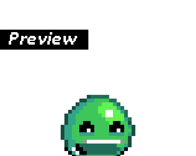 Pixel Art Slime Pack by alexcalin