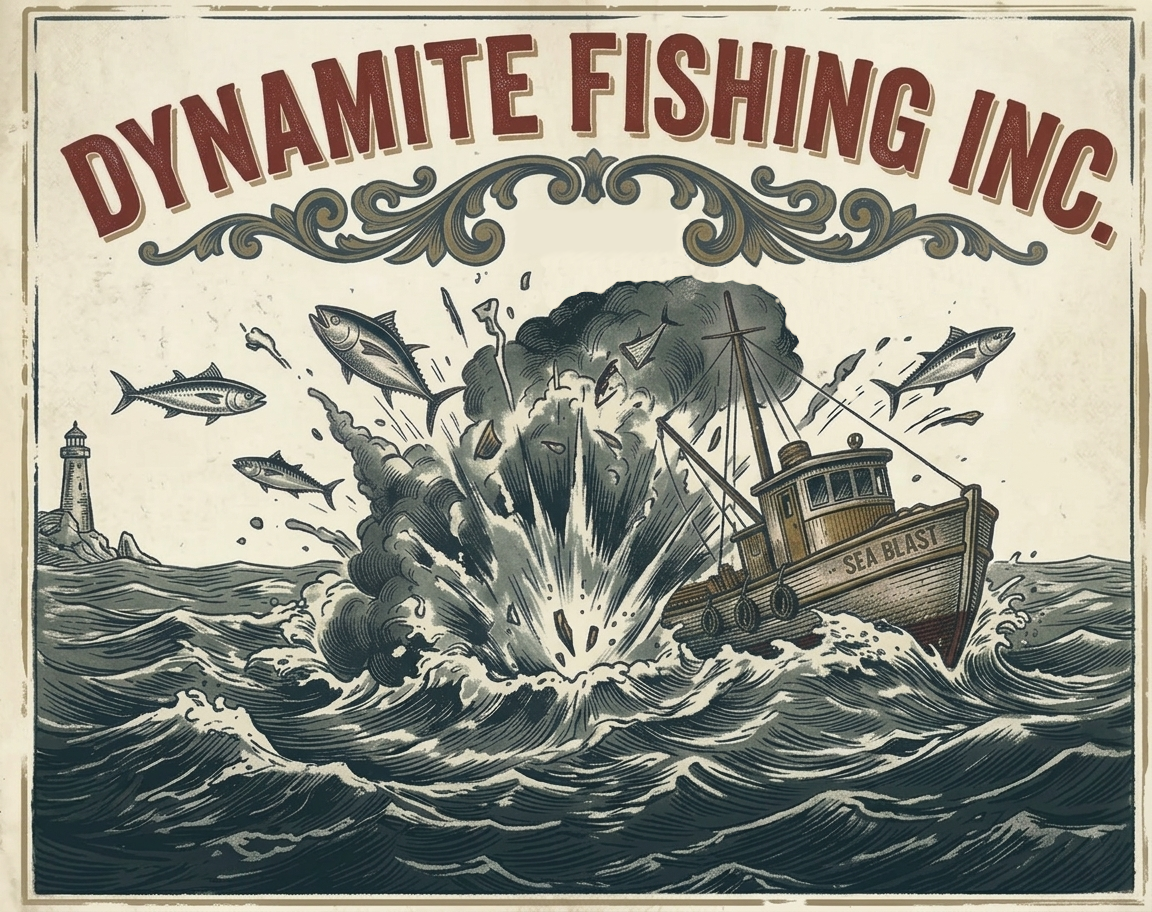 Cover image for Dynamite Fishing, Inc.