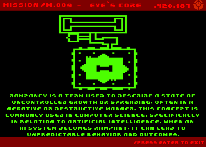 Terminal Rampancy Rampancy Manual & Lore Index by LAZY SPAR7AN GAMES