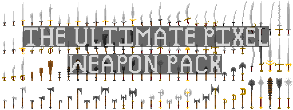 The Ultimate Pixel Weapons pack