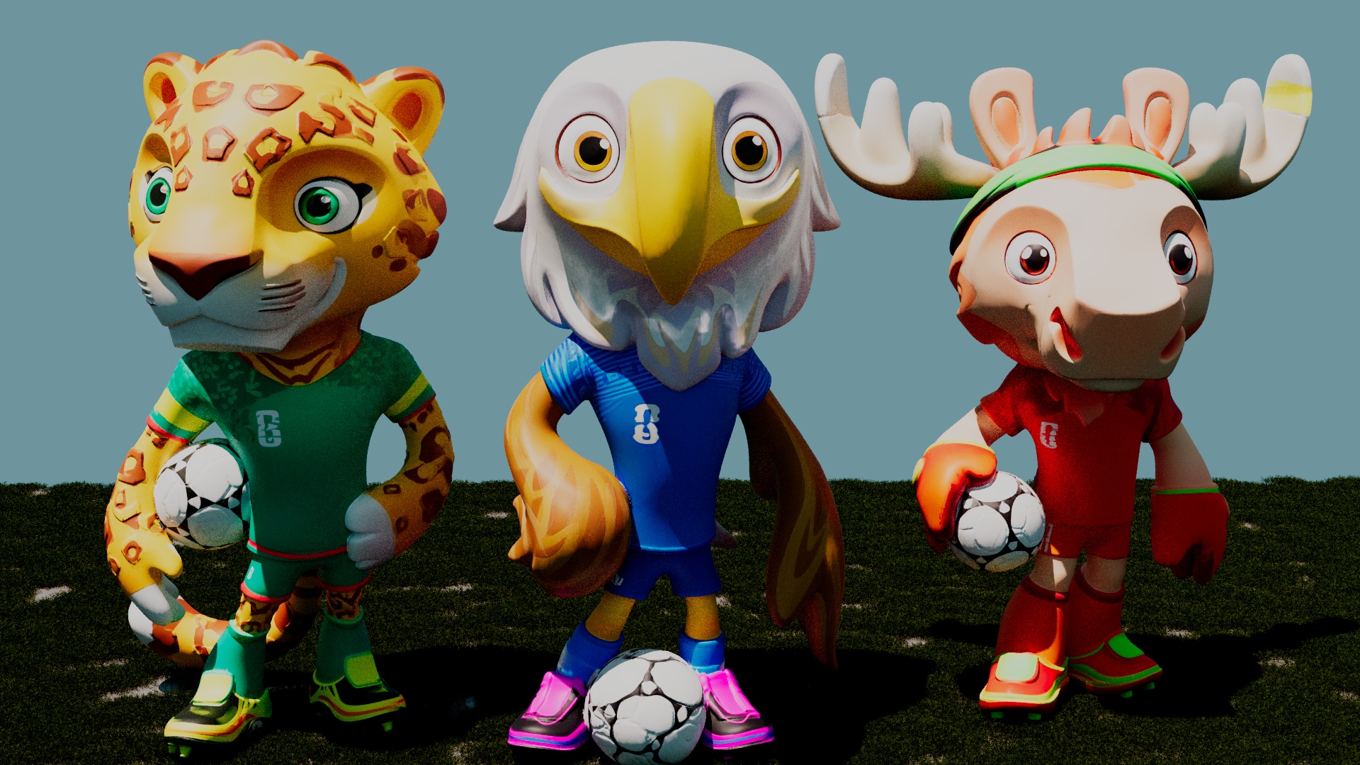 World Cup mascots