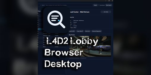 Cover image for L4D2 Lobby Browser Desktop (Unofficial)