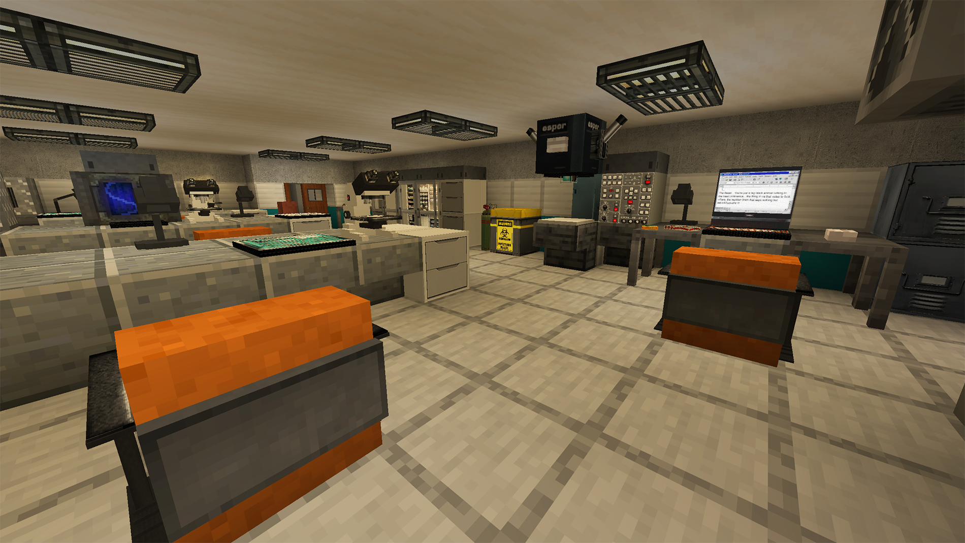 Hopelight City Hospital - Minecraft cyberpunk map : Anachronox ...