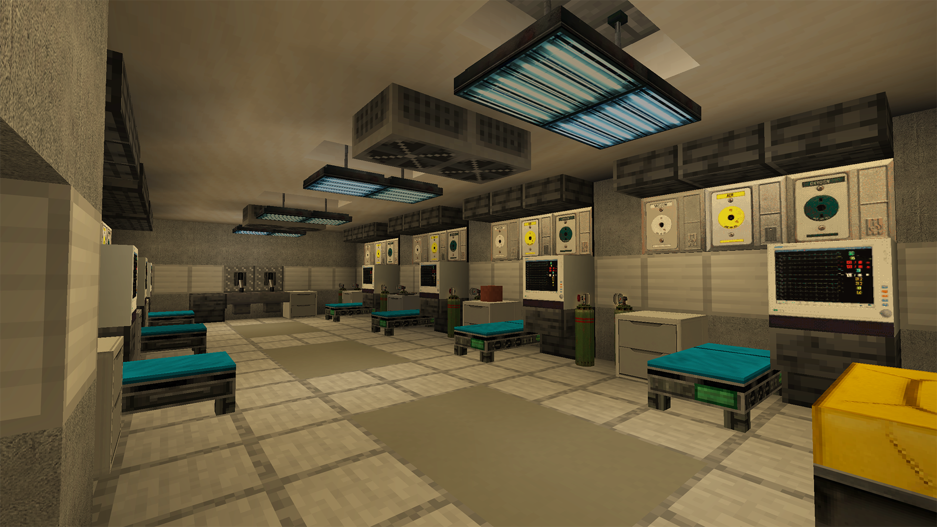 Hopelight City Hospital - Minecraft cyberpunk map : Anachronox ...