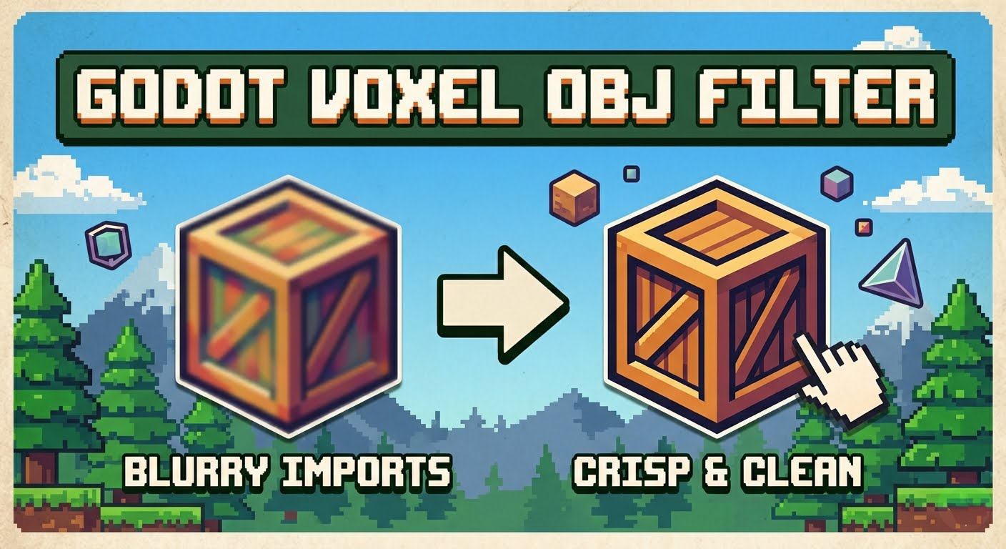 Godot Voxel obj Filter