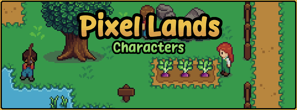 Pixel Lands - Characters