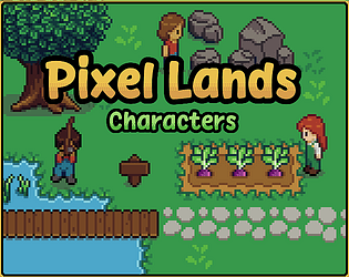 Pixel Lands - Characters cover