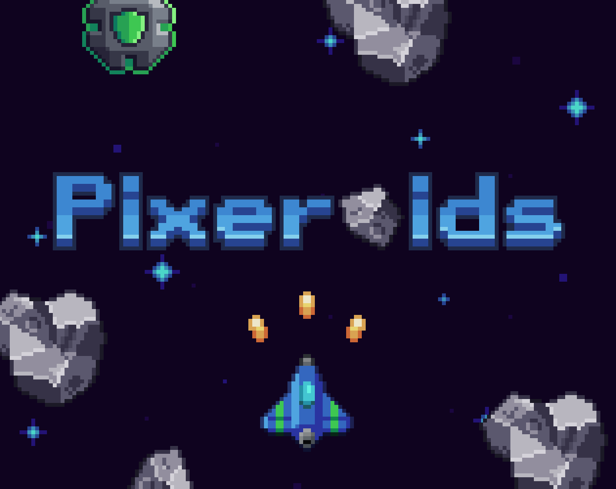 Cover image for Pixeroids