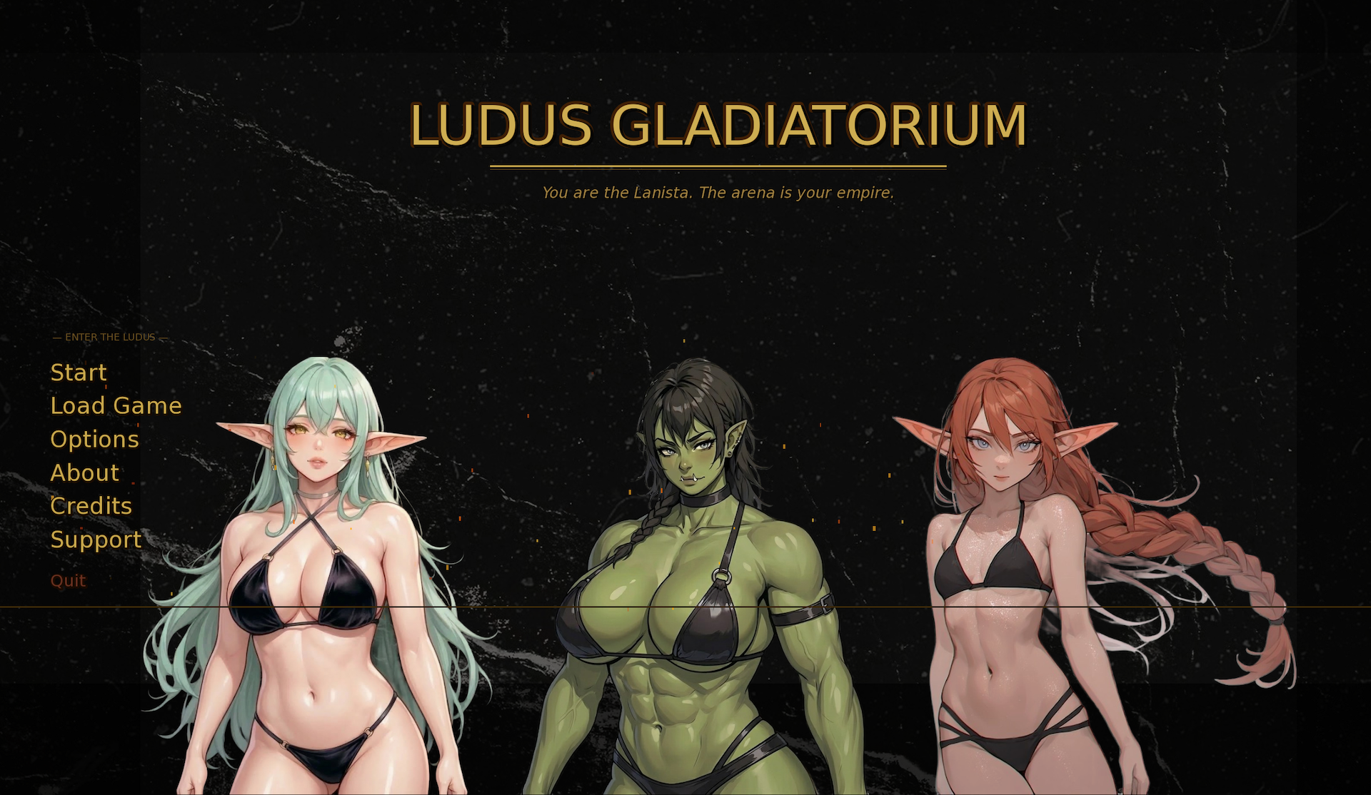 Ludus Gladiatorium - A Feederism Slaving game