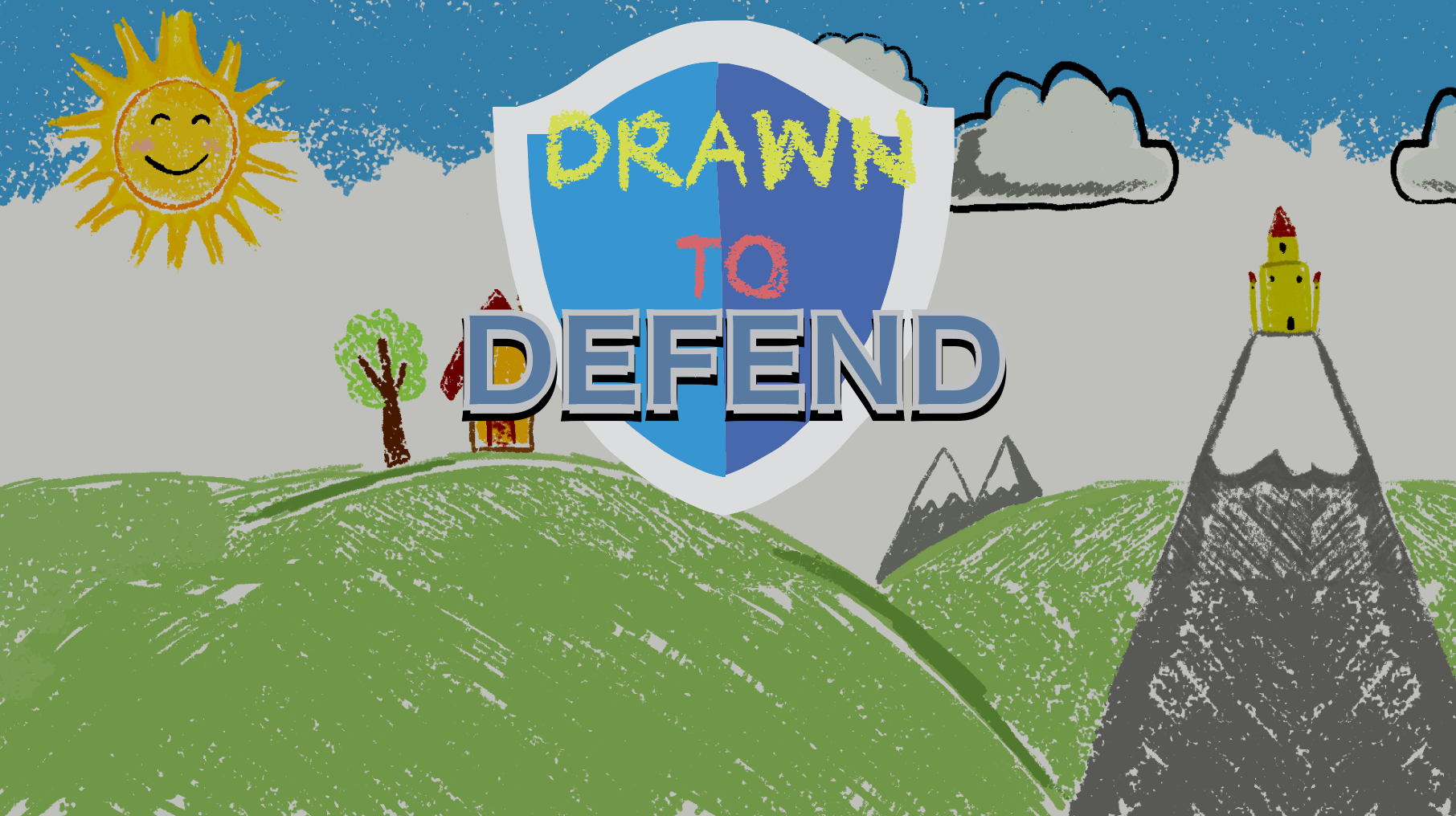 Defend Cartoon Drawing Drawn to Defend by DonohooDeveloper