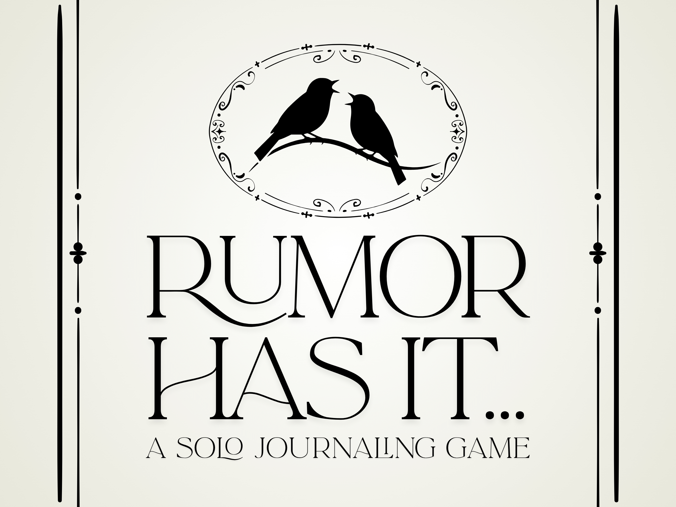 Rumor Has It: A Scandalous Solo Journaling RPG