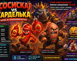СОСИСКА vs САРДЕЛЬКА: БИТВА ЗА СВЯЩЕННИЙ КЕТЧУП