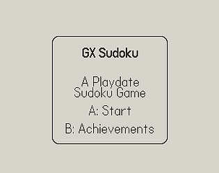 GX Sudoku [Free] [Strategy]