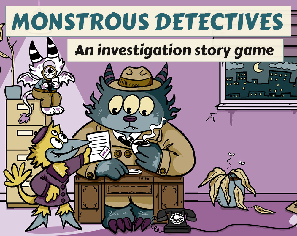 Cover image for Monstrous Detectives