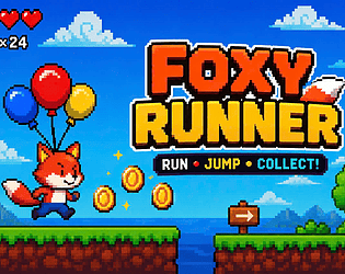FoxyRunner game screenshot