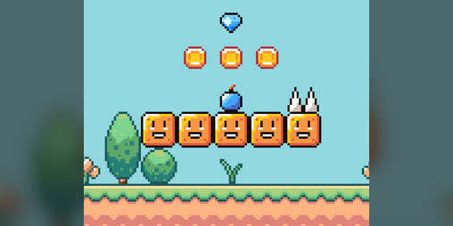 Cover image for Platformer Game Template for Unity