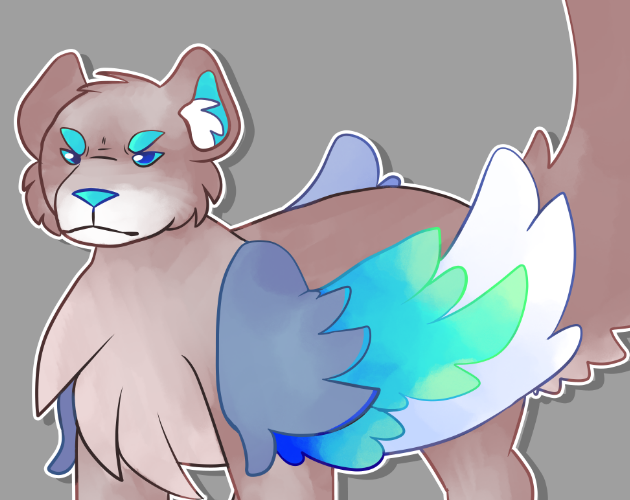 Cover image for Cougar of the Heavens [Concept Art]