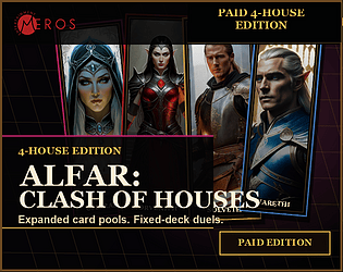 Alfar: Clash of Houses - 4-House Edition [$2.99] [Card Game]