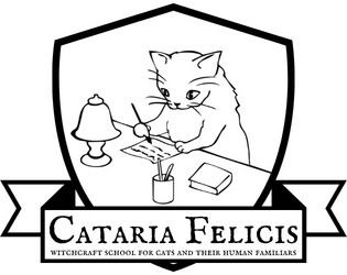 Cataria Felicis Witchcraft School for Cats and their Human Familiars   - a d20 game to be played in real time by a cat 